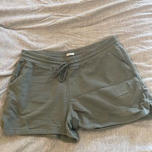 Maurice’s green shorts